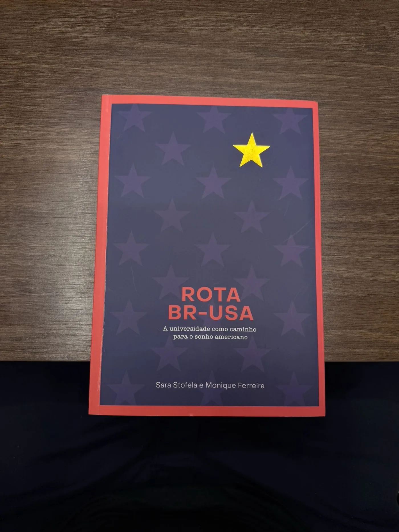 Capa final do livro Rota BR-USA